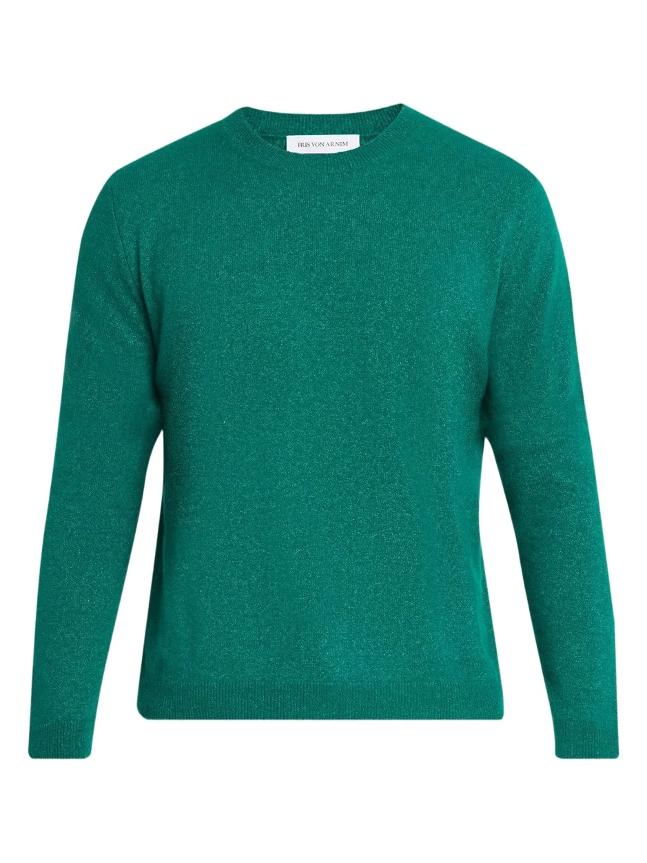 Iris Von Arnim Men's Cashmere & Silk Sweater