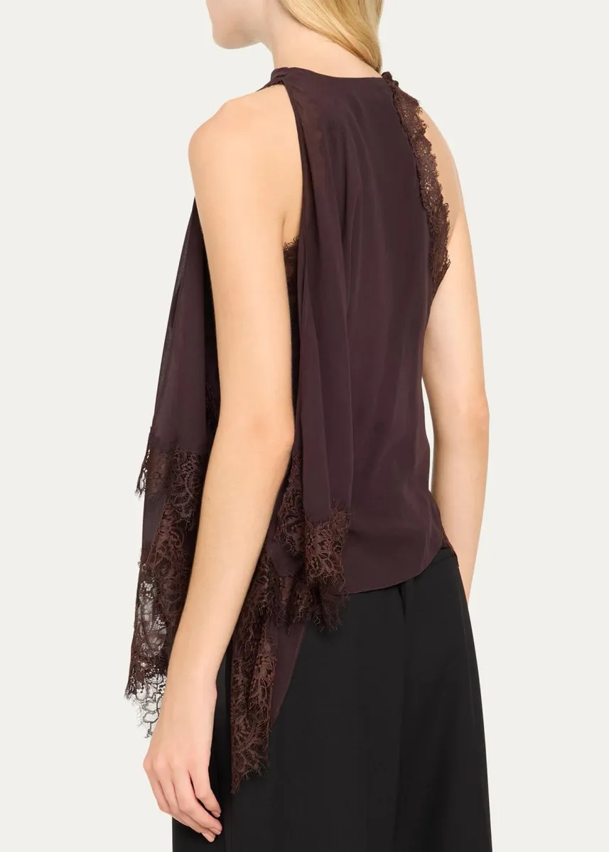 A.L.C. Renata Lace-Trim Tank Top | Thumbnail 3