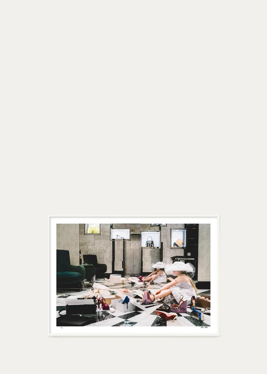 Nick Mele Fine Art "Shoe Department" Limited Edition BG 125th Anniversary Framed Photo Print | Thumbnail 2