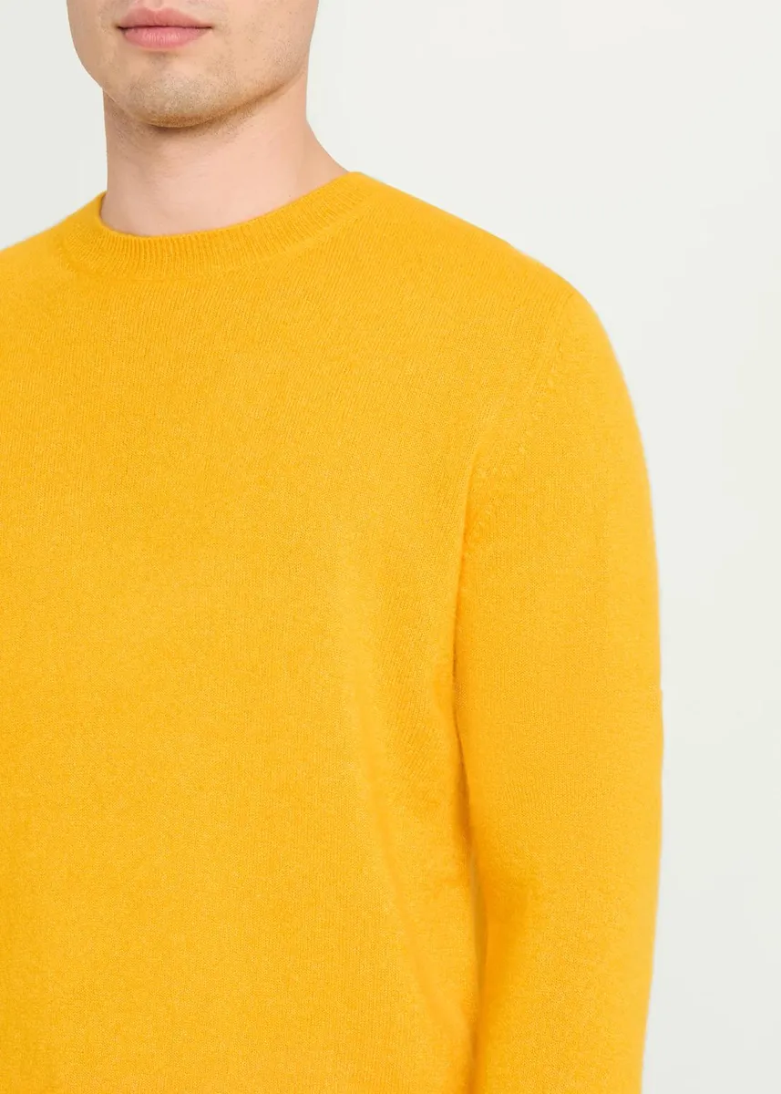 Iris Von Arnim Men's Cashmere & Silk Sweater | Thumbnail 5