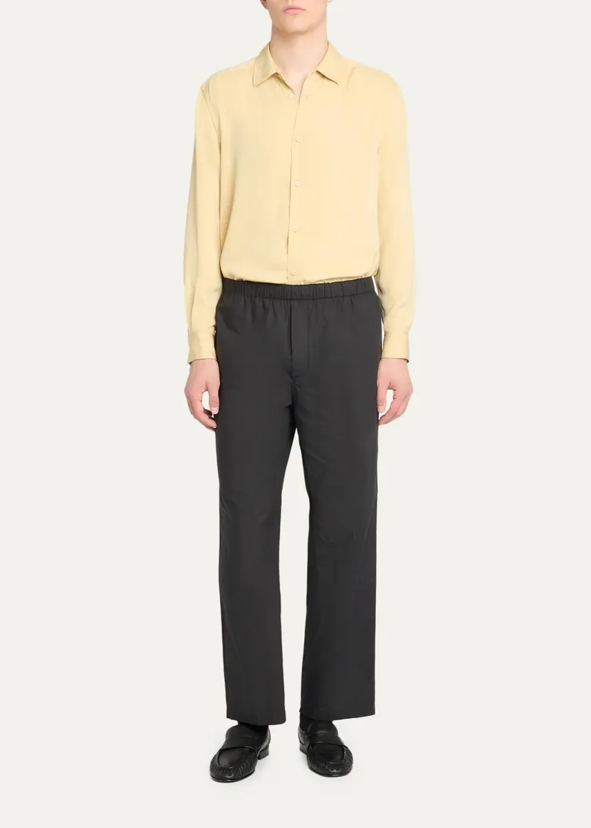 The Row Men's Pascale Technical Drawstring Pants | Thumbnail 2 The Row Men's Pascale Technical Drawstring Pants | Thumbnail 2