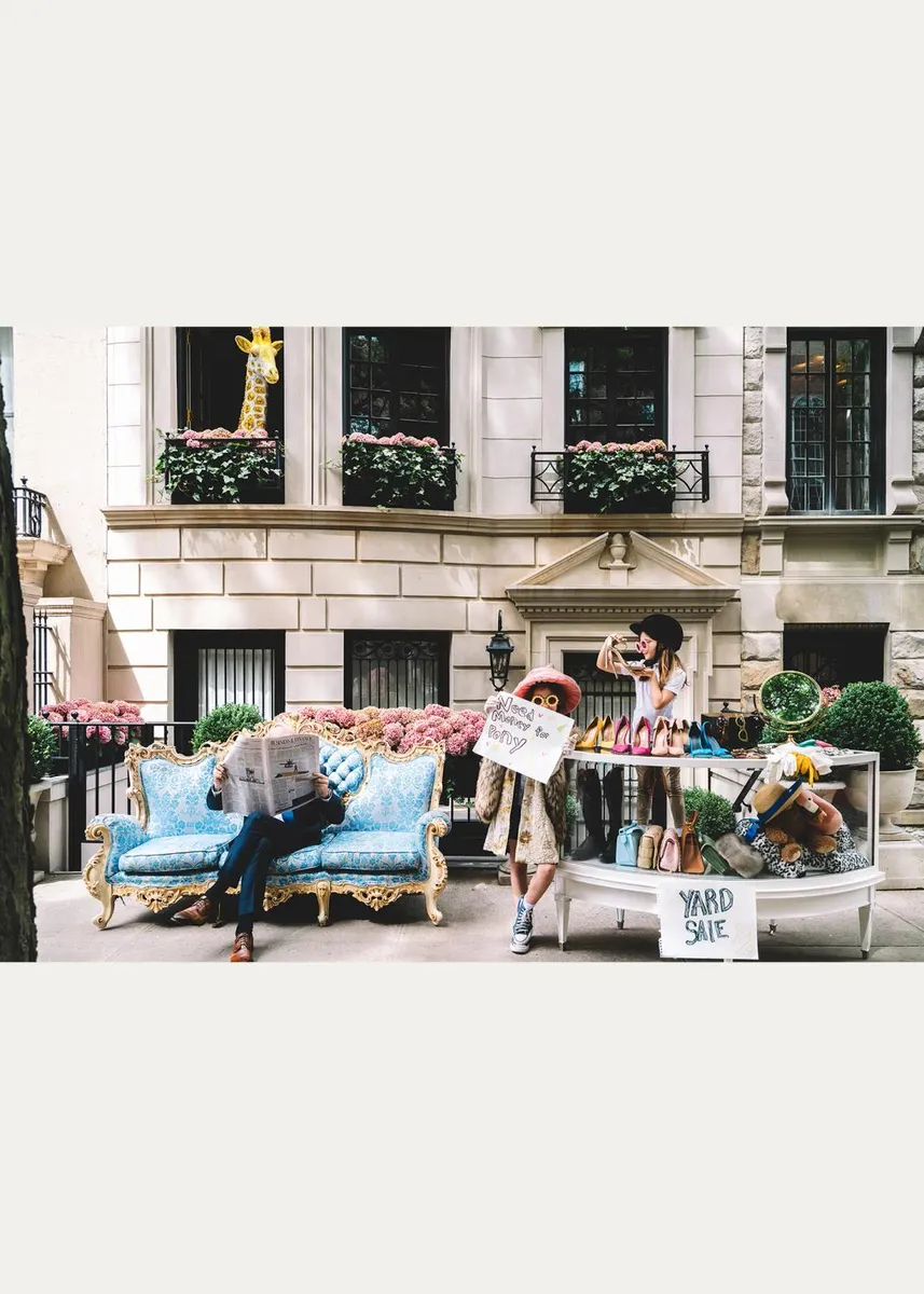 Nick Mele Fine Art "Yard Sale Large" Limited Edition BG 125th Anniversary Framed Photo Print | Thumbnail 3