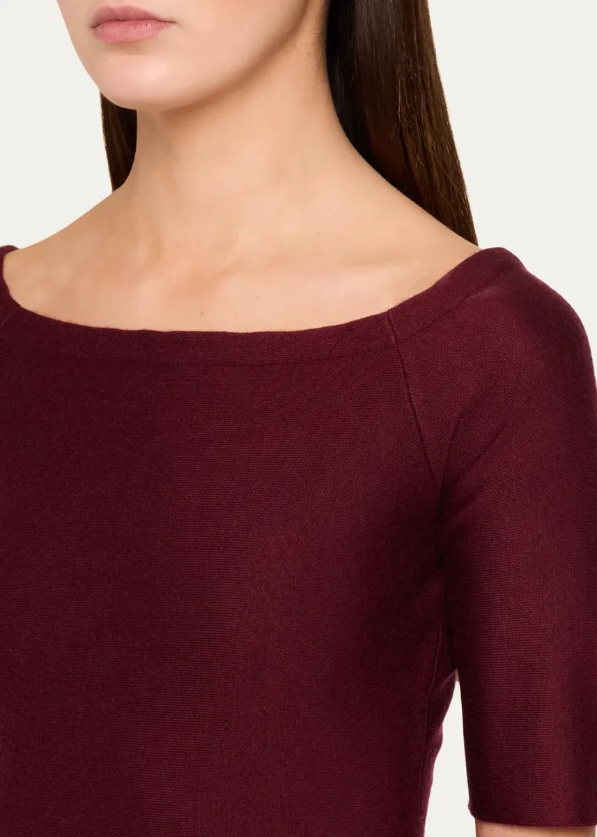 Gabriela Hearst Vivia Wool Knit Midi Dress | Thumbnail 5 Gabriela Hearst Vivia Wool Knit Midi Dress | Thumbnail 5