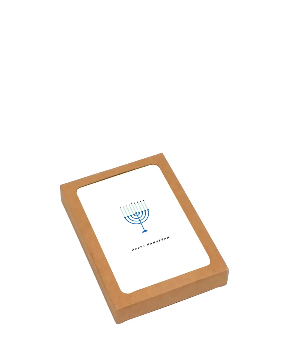 Spaghetti & Meatballs Happy Hanukkah Menorah 6-Piece Card Set | Thumbnail 2 Spaghetti & Meatballs Happy Hanukkah Menorah 6-Piece Card Set | Thumbnail 2