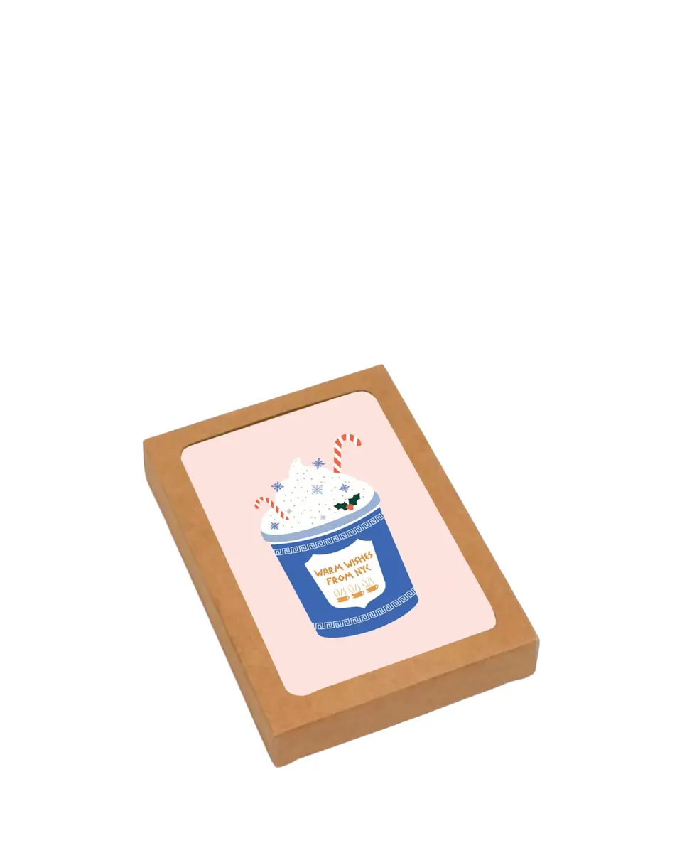 Spaghetti & Meatballs Warm Wishes From NYC Coffee Cup 6-Piece Card Set | Thumbnail 2 Spaghetti & Meatballs Warm Wishes From NYC Coffee Cup 6-Piece Card Set | Thumbnail 2