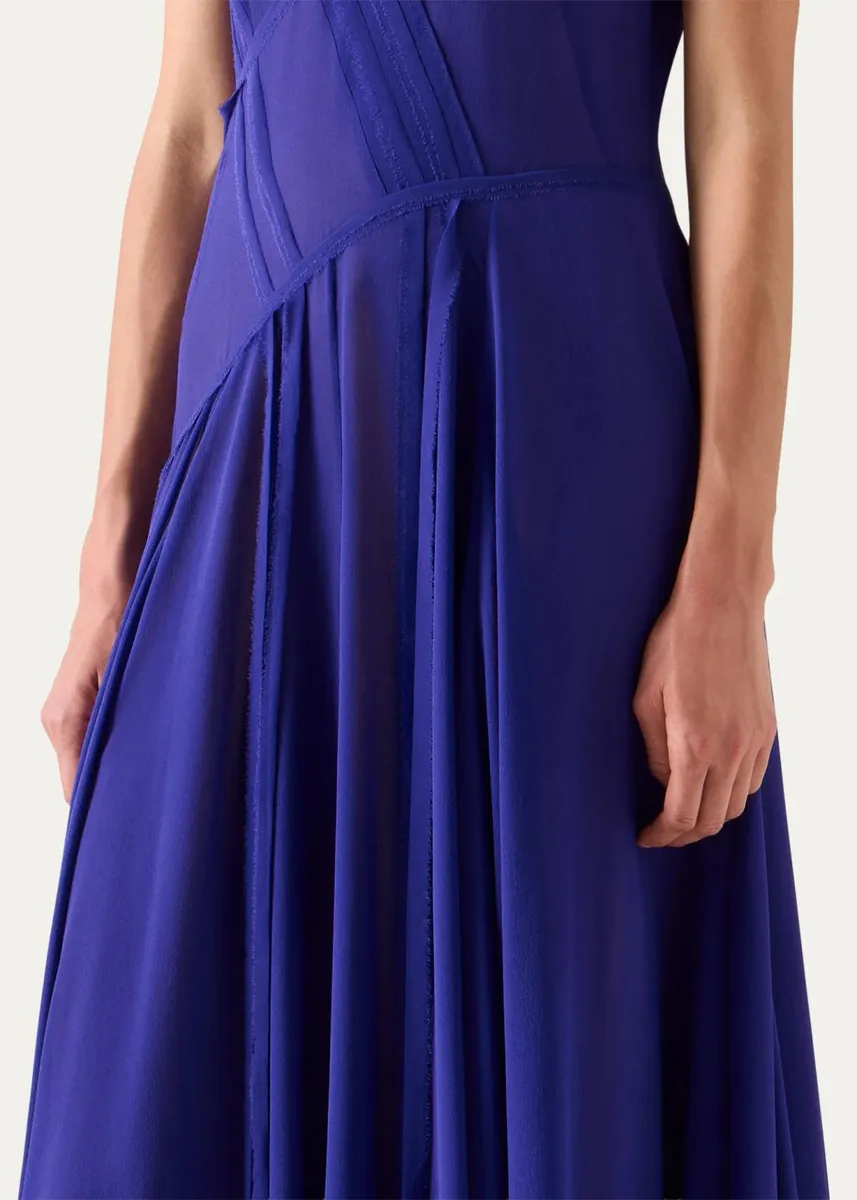 Akris Silk Georgette Gown | Thumbnail 5 Akris Silk Georgette Gown | Thumbnail 5