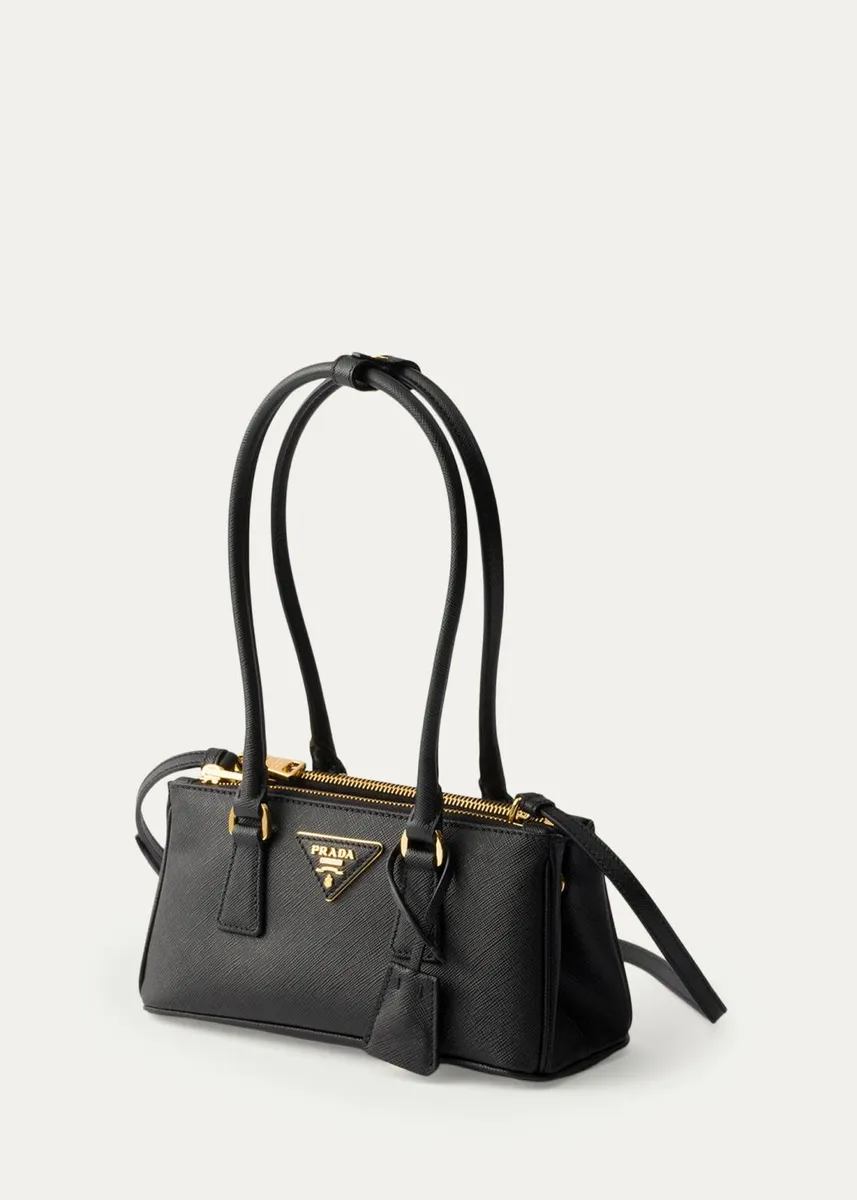 Prada Galleria Mini Saffiano Leather Top-Handle Bag | Thumbnail 2 Prada Galleria Mini Saffiano Leather Top-Handle Bag | Thumbnail 2