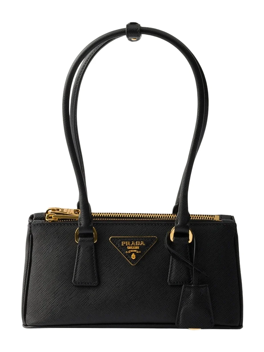 Prada Galleria Mini Saffiano Leather Top-Handle Bag