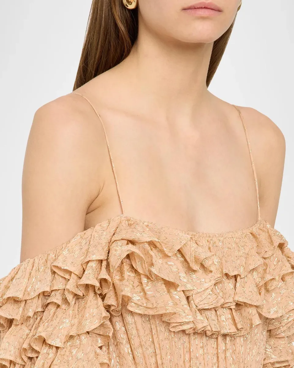 Ulla Johnson Persephone Off-The-Shoulder Gown | Thumbnail 5
