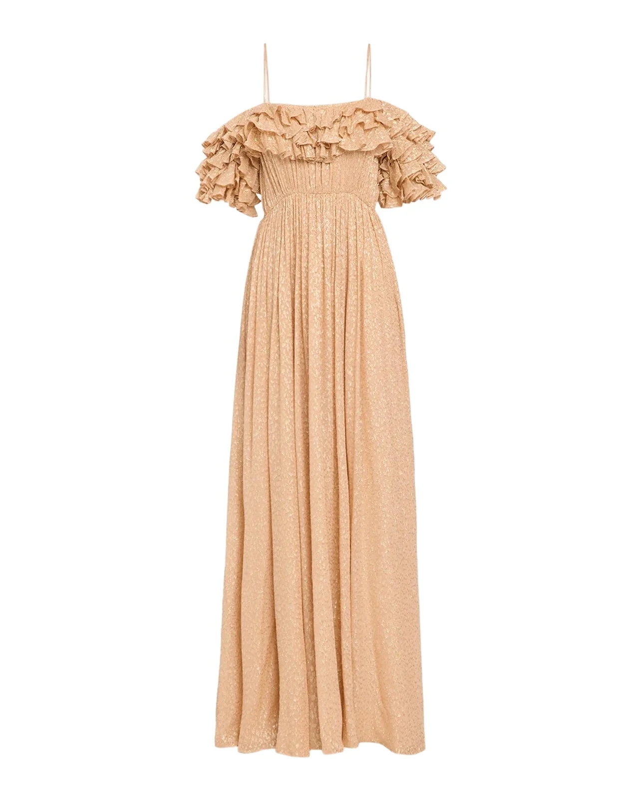 Persephone Off-The-Shoulder Gown