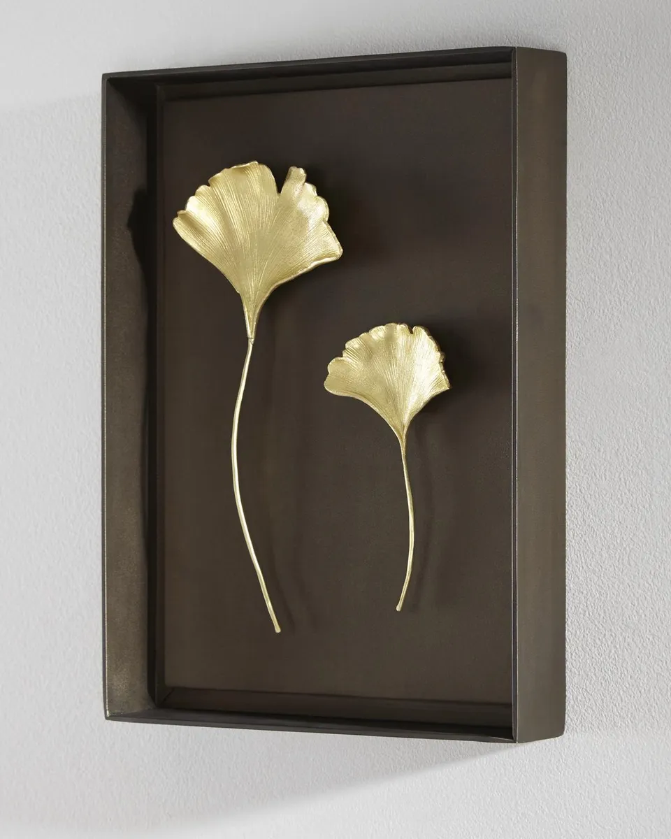 Michael Aram Gingko Leaf Wall Art | Thumbnail 2