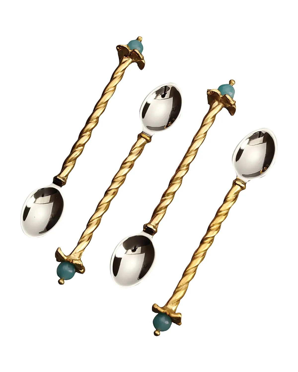 Cocktail Spoons, Set of 4 Cocktail Spoons, Set of 4