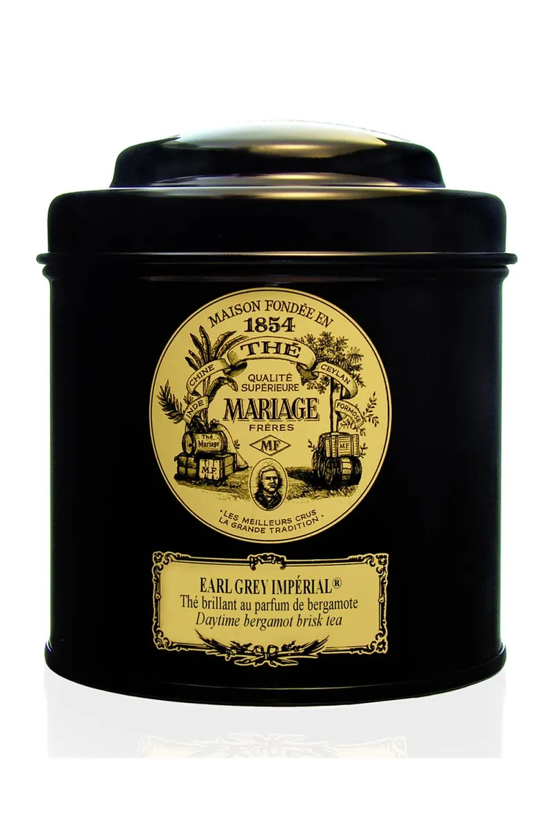 Mariage Freres International Earl Grey French Blue Tin, Black/Gold | Thumbnail 3