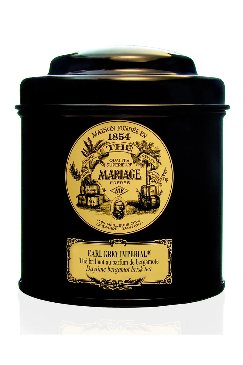 Mariage Freres International Earl Grey French Blue Tin, Black/Gold | Thumbnail 4