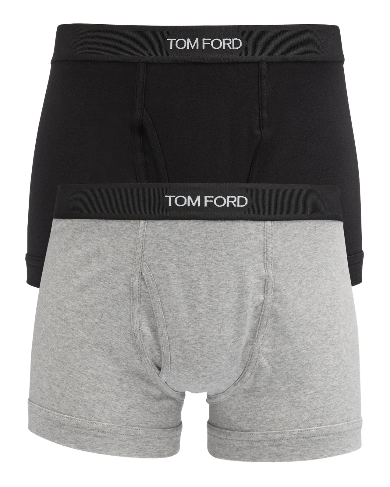 Tom Ford Men's 2-Pack Solid Jersey Boxer Briefs