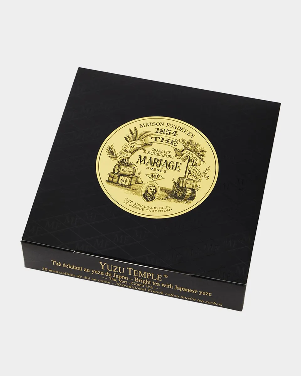 Mariage Freres International Yuzu Temple Green Tea, 30 Sachets | Thumbnail 2