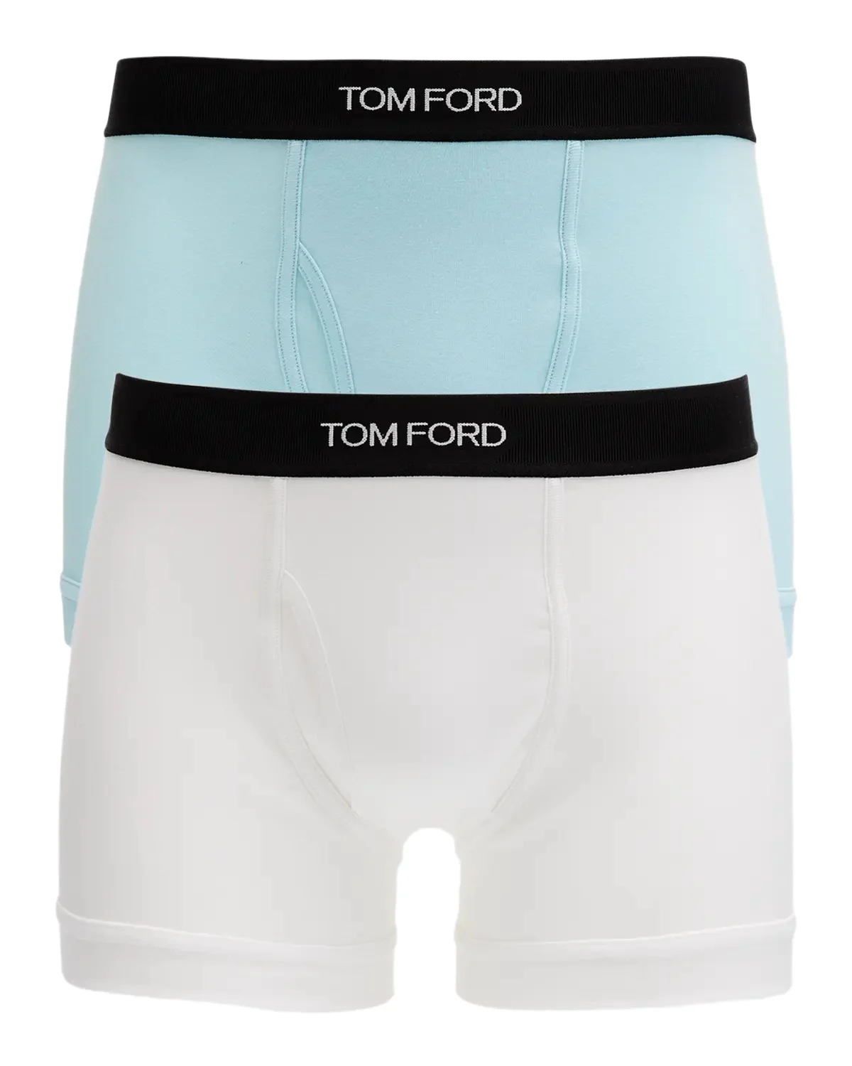 Tom Ford Men's 2-Pack Solid Jersey Boxer Briefs