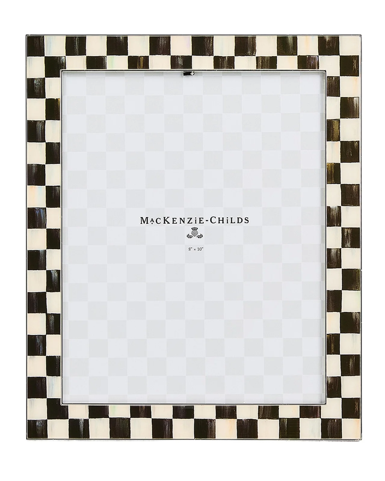 Courtly Check Silver-Plated Frame, 8" x 10" Courtly Check Silver-Plated Frame, 8" x 10"