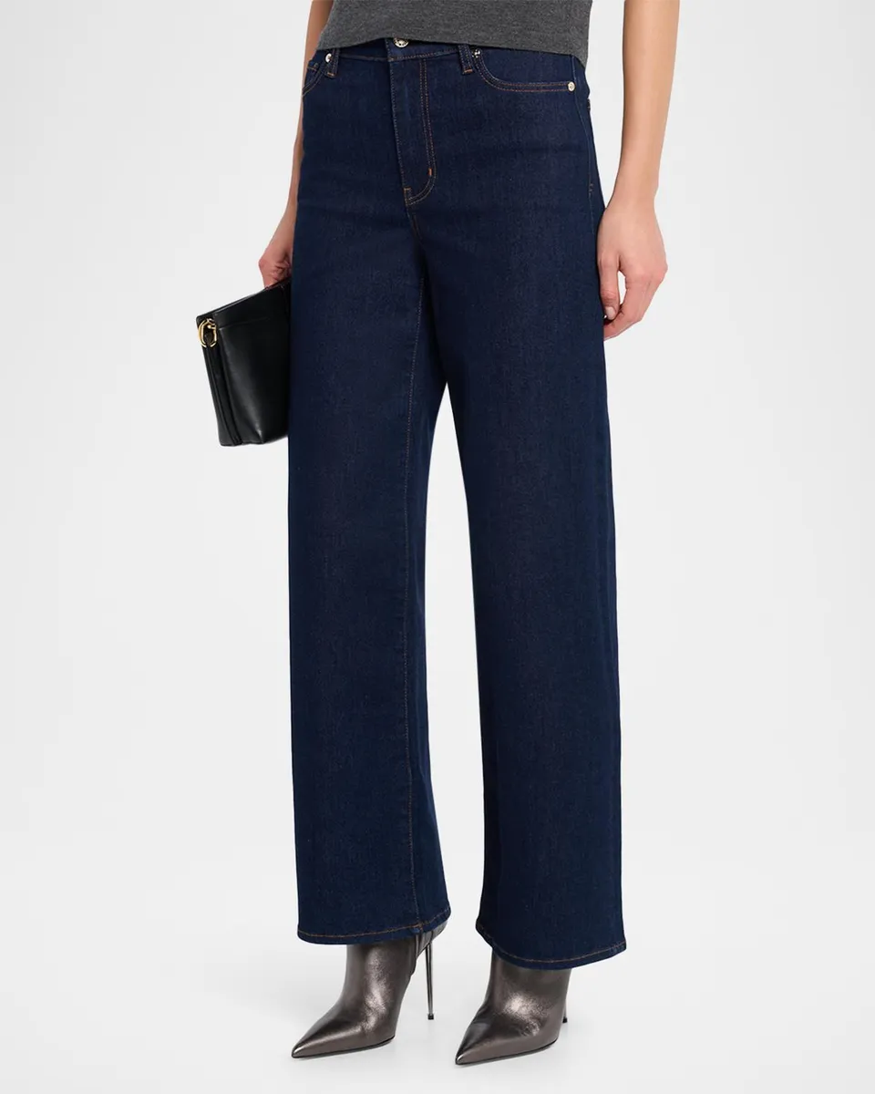 Frame Le Slim Palazzo Jeans | Thumbnail 4 Frame Le Slim Palazzo Jeans | Thumbnail 4