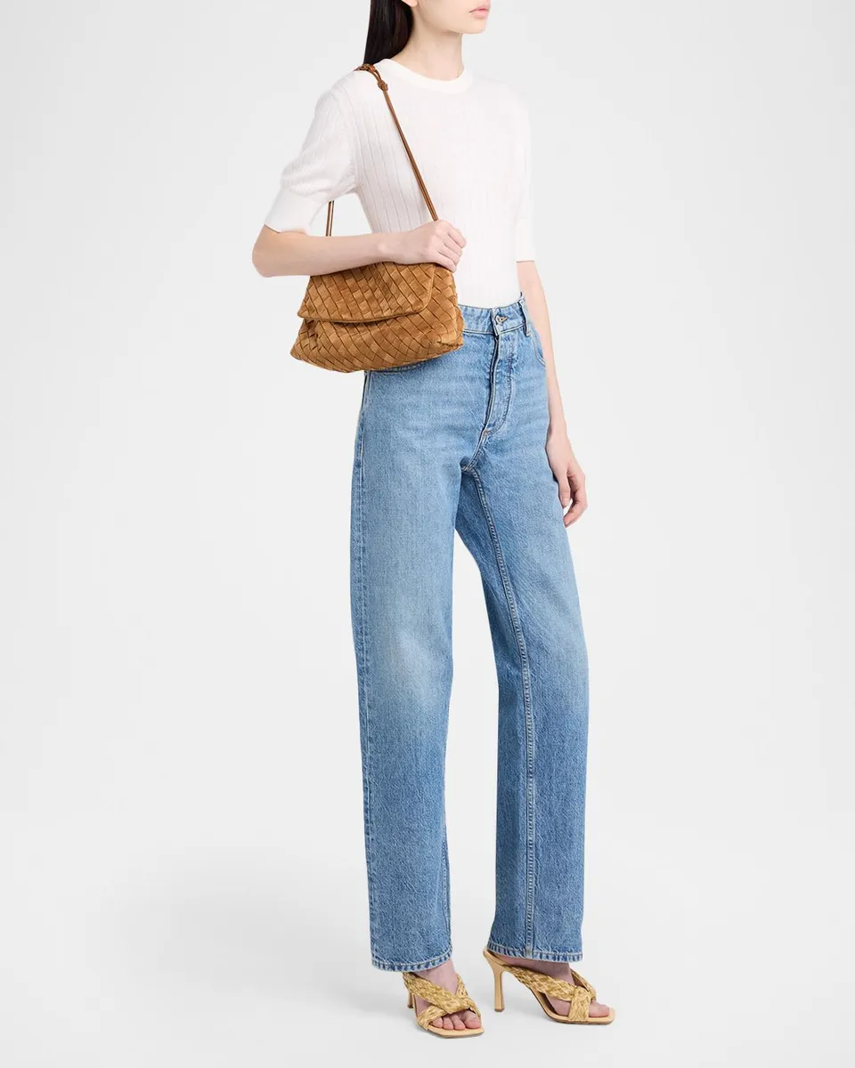 Bottega Veneta Giorno Suede Drawstring Shoulder Bag | Thumbnail 5 Bottega Veneta Giorno Suede Drawstring Shoulder Bag | Thumbnail 5