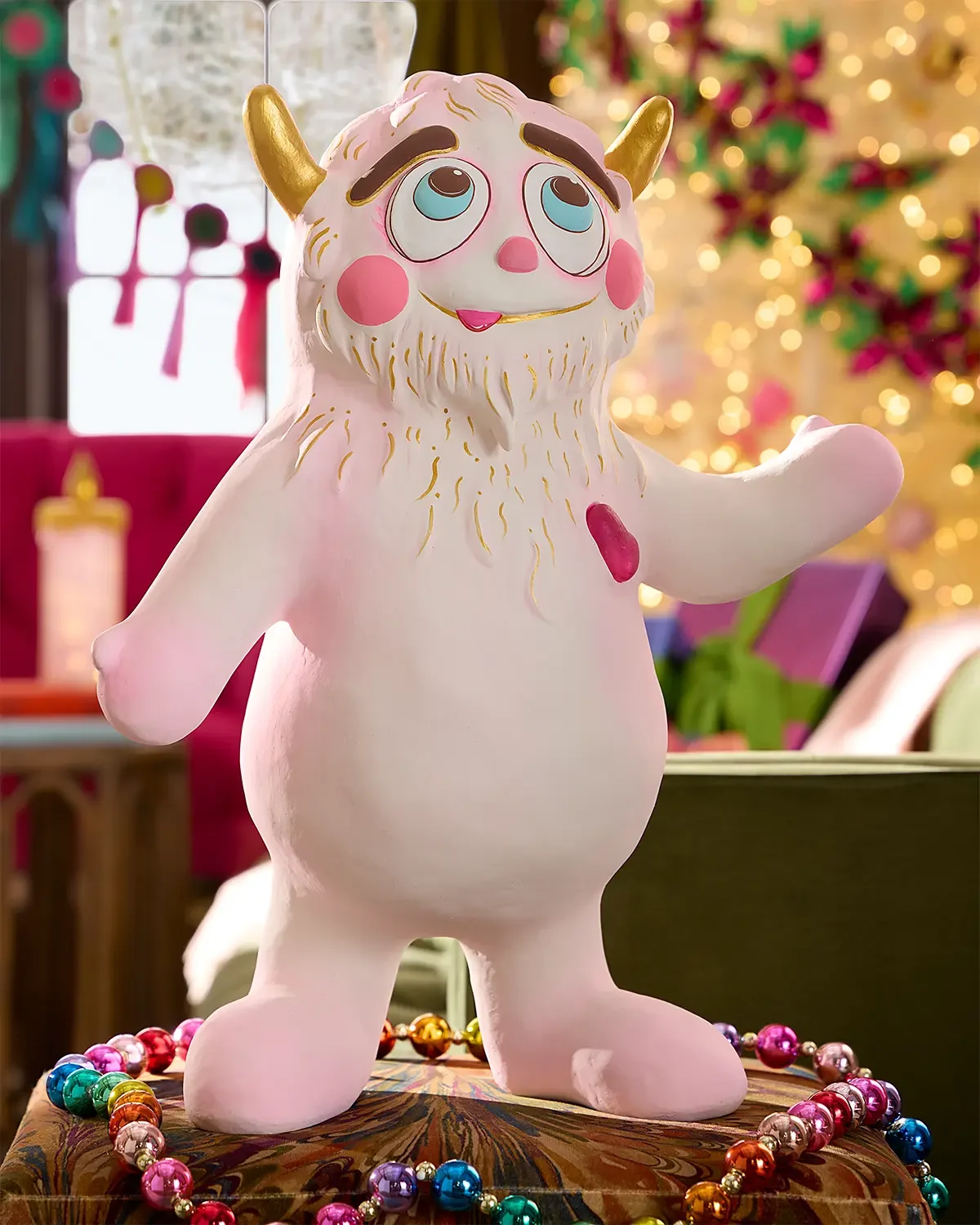 Abominable Snowman Decorative Accent