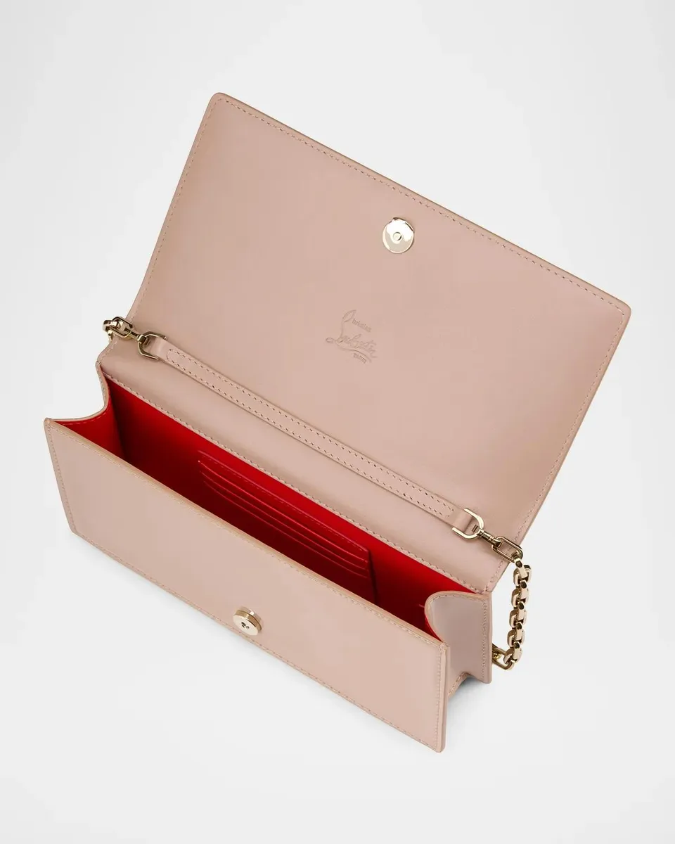 Christian Louboutin Bettina Patent Leather Clutch Bag | Thumbnail 3
