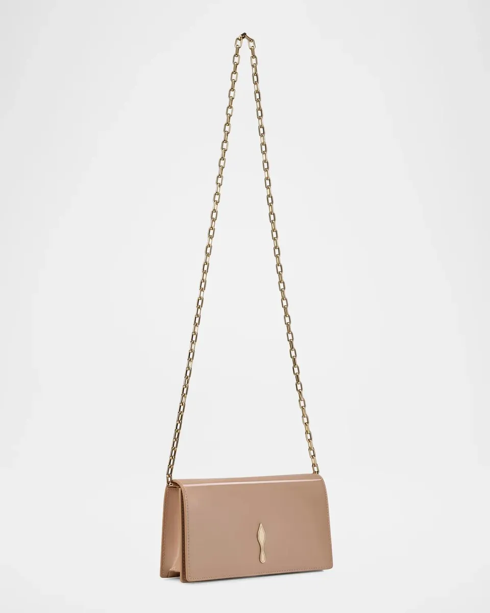 Christian Louboutin Bettina Patent Leather Clutch Bag | Thumbnail 5