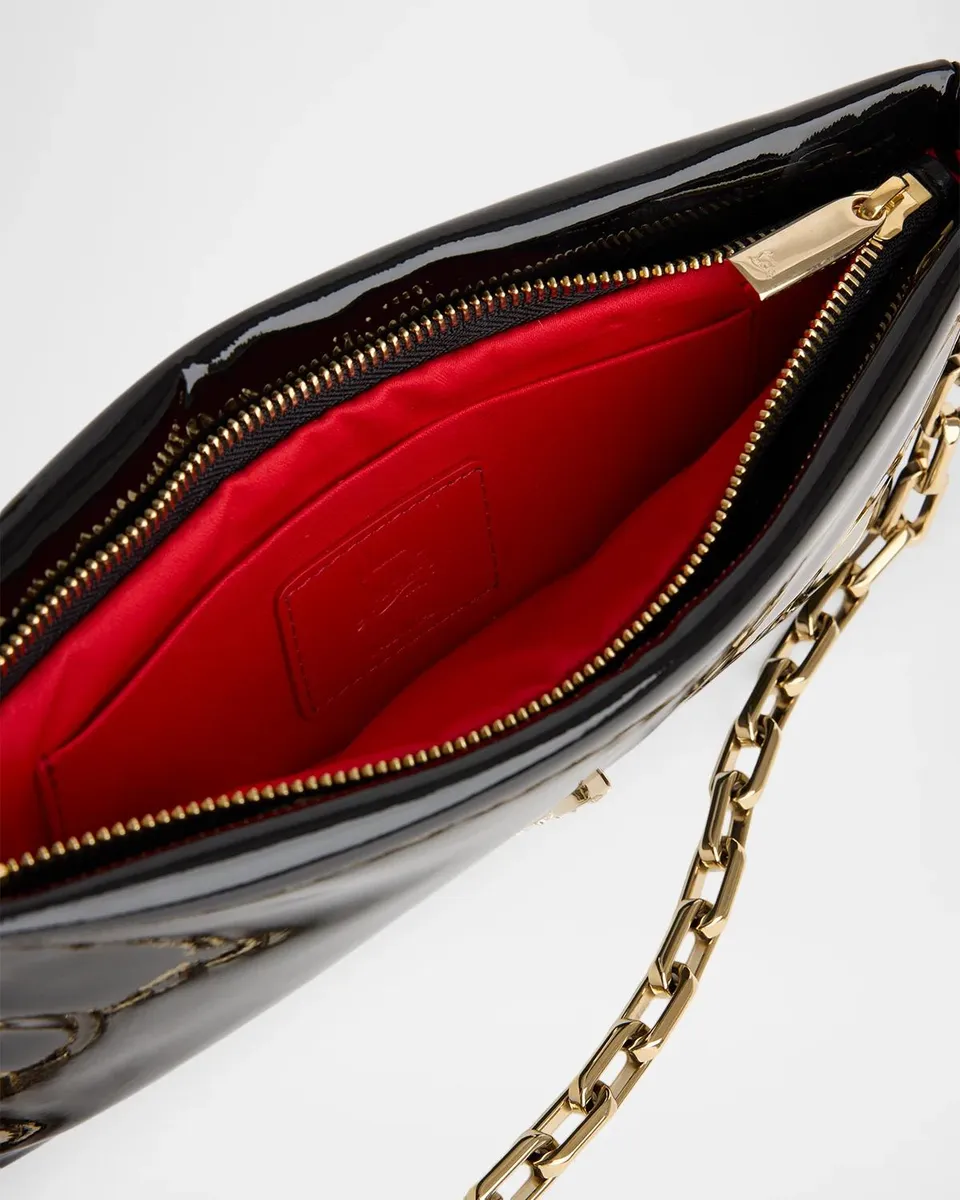 Christian Louboutin Maykimay Patent Leather Puffy Pouch Bag | Thumbnail 3 Christian Louboutin Maykimay Patent Leather Puffy Pouch Bag | Thumbnail 3
