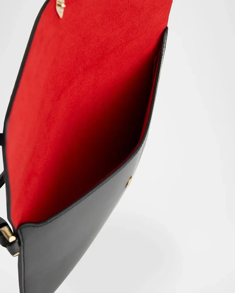 Christian Louboutin Bettina Flat Leather Pouch Bag | Thumbnail 3 Christian Louboutin Bettina Flat Leather Pouch Bag | Thumbnail 3