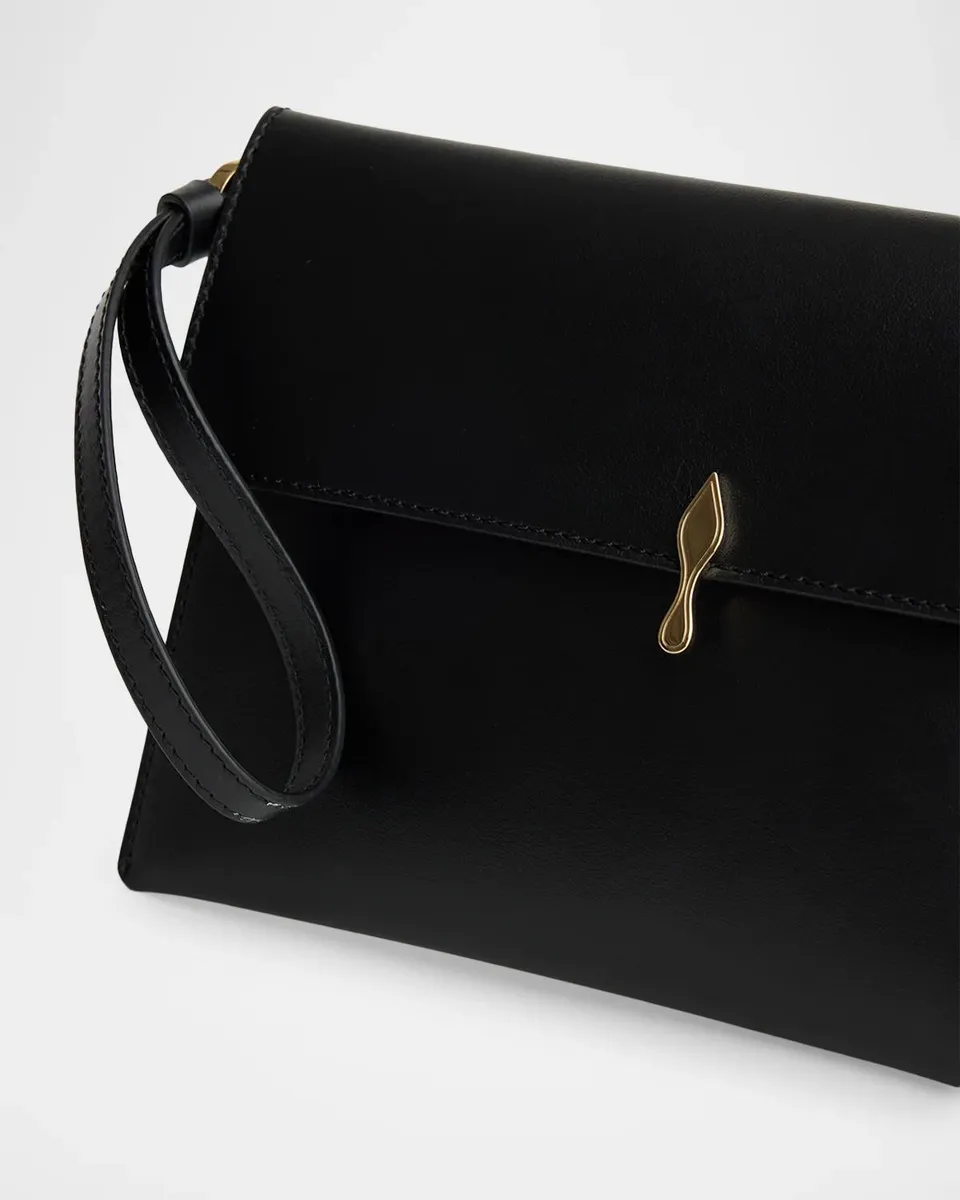 Christian Louboutin Bettina Flat Leather Pouch Bag | Thumbnail 4 Christian Louboutin Bettina Flat Leather Pouch Bag | Thumbnail 4