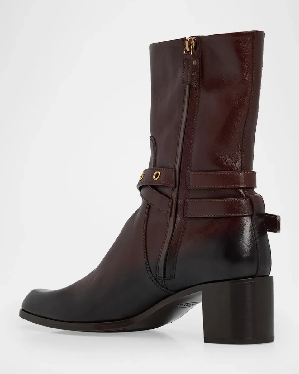 Tod's 60MM Leather Ankle Boots | Thumbnail 4