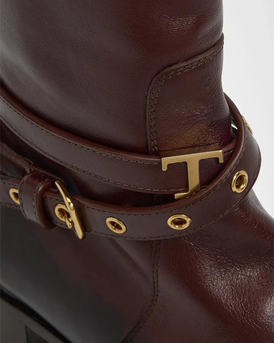 Tod's 60MM Leather Ankle Boots | Thumbnail 5