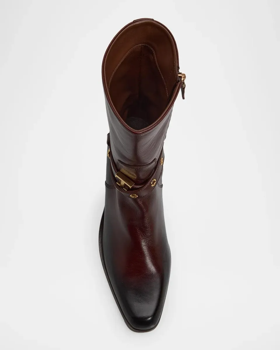 Tod's 60MM Leather Ankle Boots | Thumbnail 6