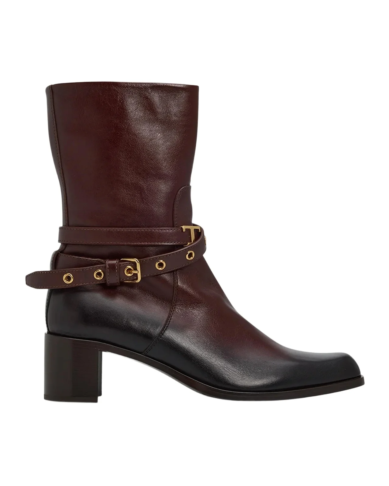 60MM Leather Ankle Boots