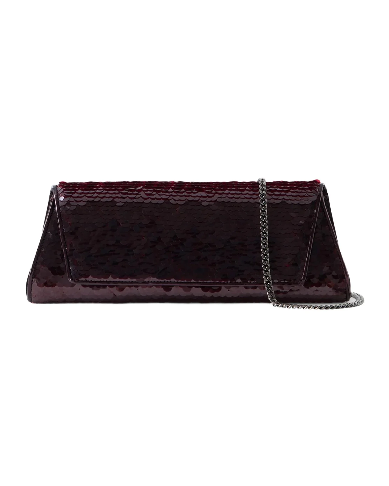 Akris Anouk Sequin Trapezoid Clutch Bag