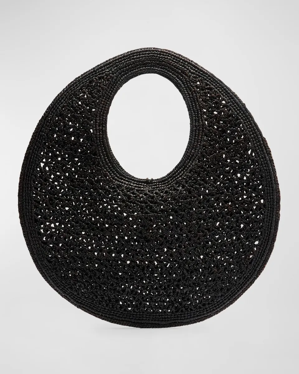 Jacquemus Le Rond Raffia Top-Handle Bag | Thumbnail 4