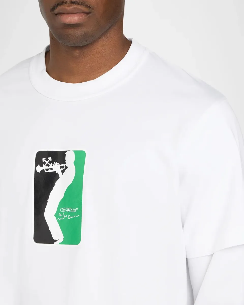 Off-White Men's Layered Graphic Long-Sleeve T-Shirt | Thumbnail 5 Off-White Men's Layered Graphic Long-Sleeve T-Shirt | Thumbnail 5