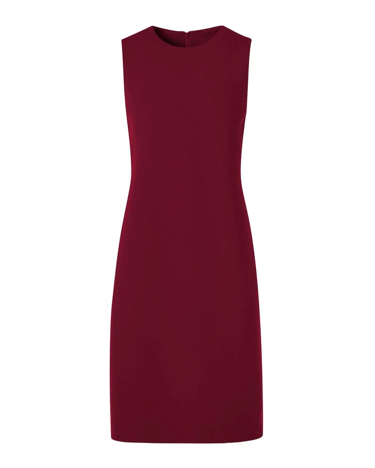 Double-Face Wool Crêpe Sheath Mini Dress Double-Face Wool Crêpe Sheath Mini Dress