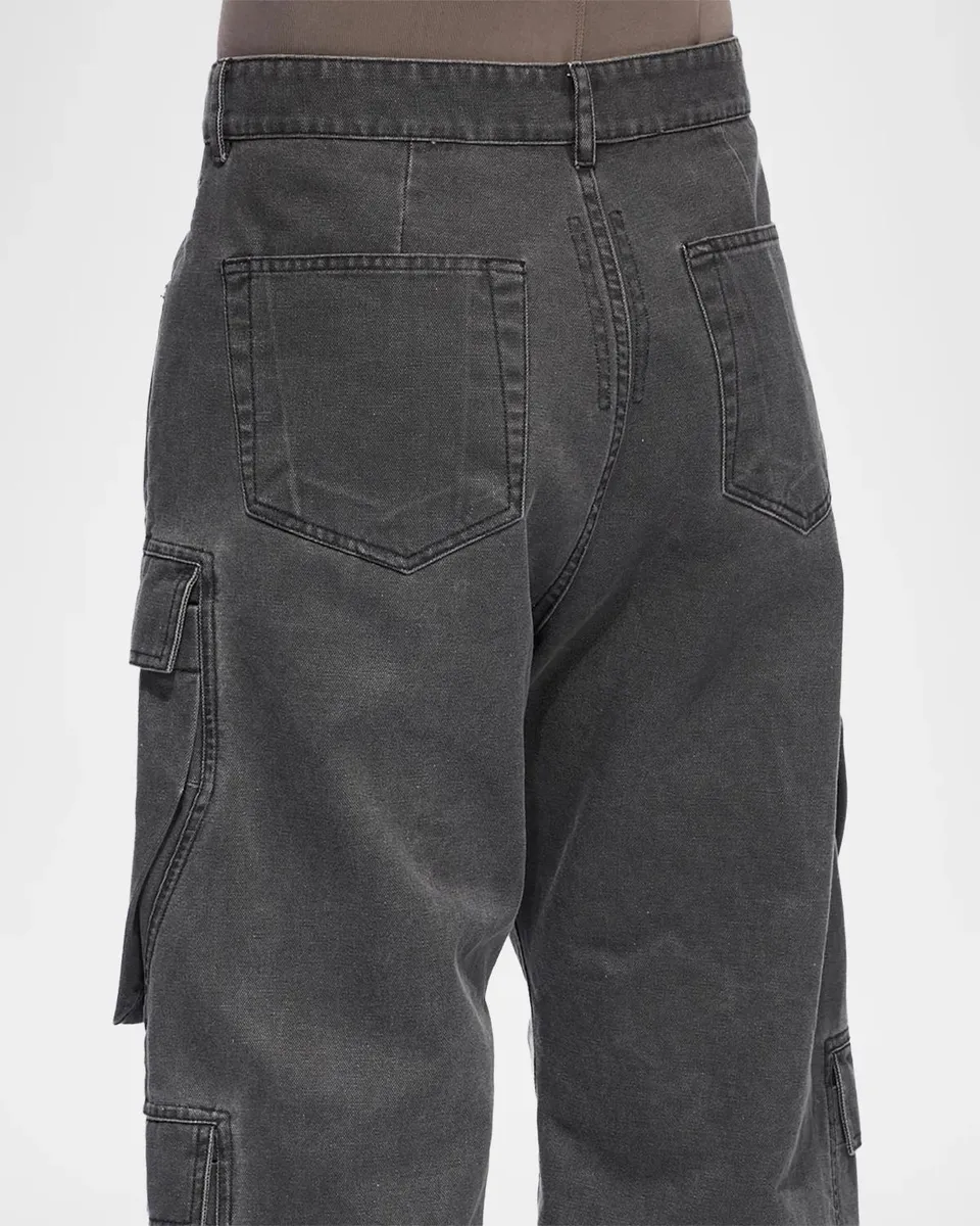 Rick Owens Denim Cargo Jeans | Thumbnail 7 Rick Owens Denim Cargo Jeans | Thumbnail 7