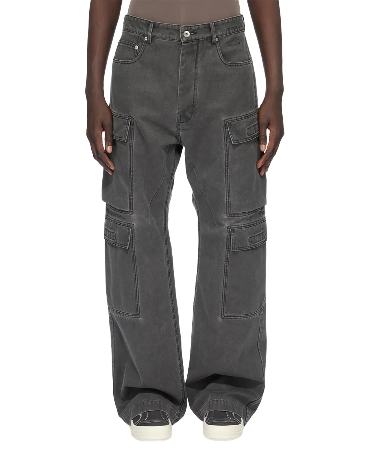 Rick Owens Denim Cargo Jeans