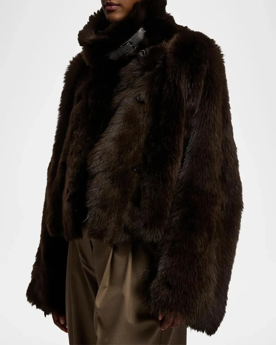 Ralph Lauren Collection Norman Reversible Lamb-Shearling Coat | Thumbnail 7 Ralph Lauren Collection Norman Reversible Lamb-Shearling Coat | Thumbnail 7