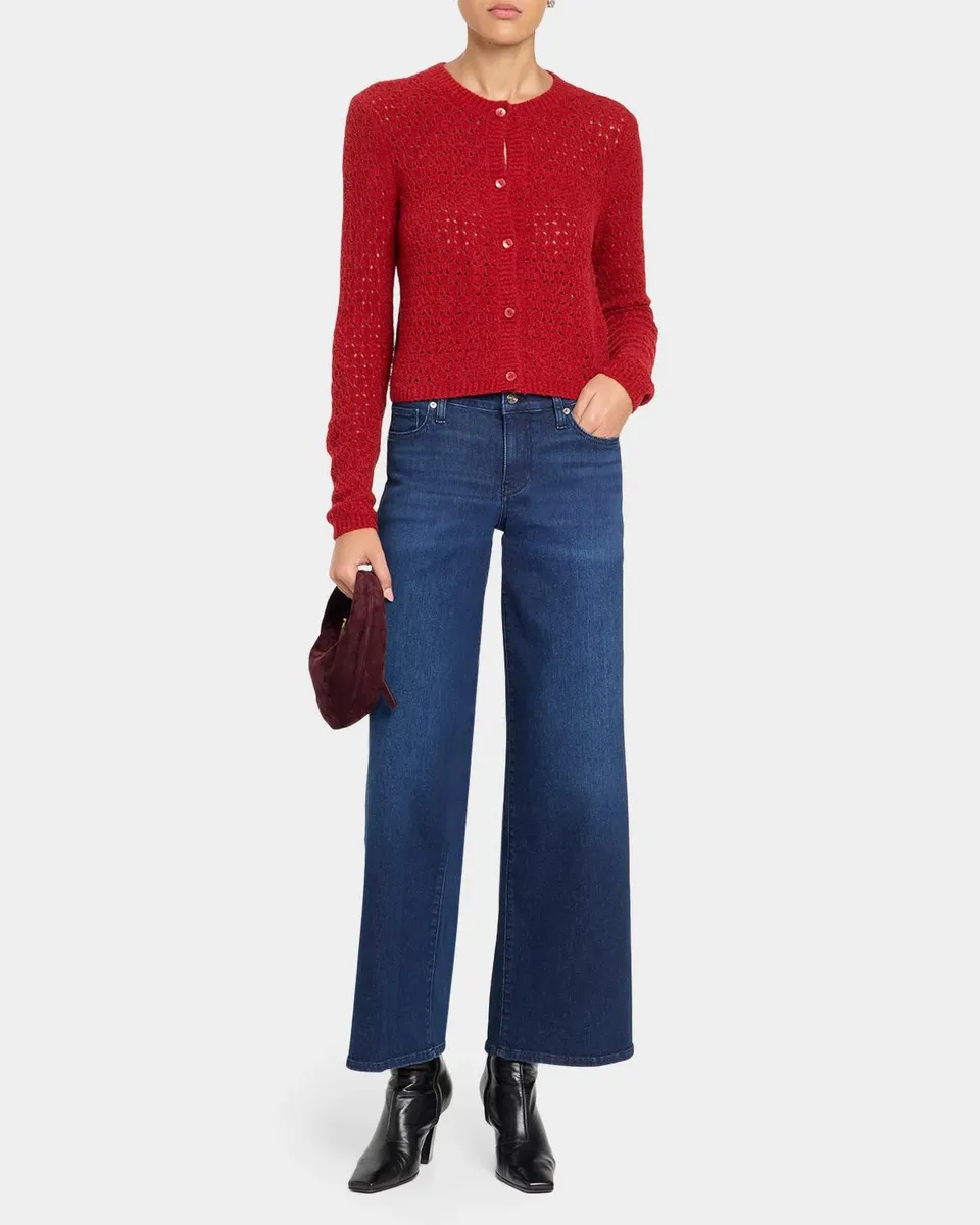 Frame Le Slim Low-Rise Wide-Leg Jeans | Thumbnail 2