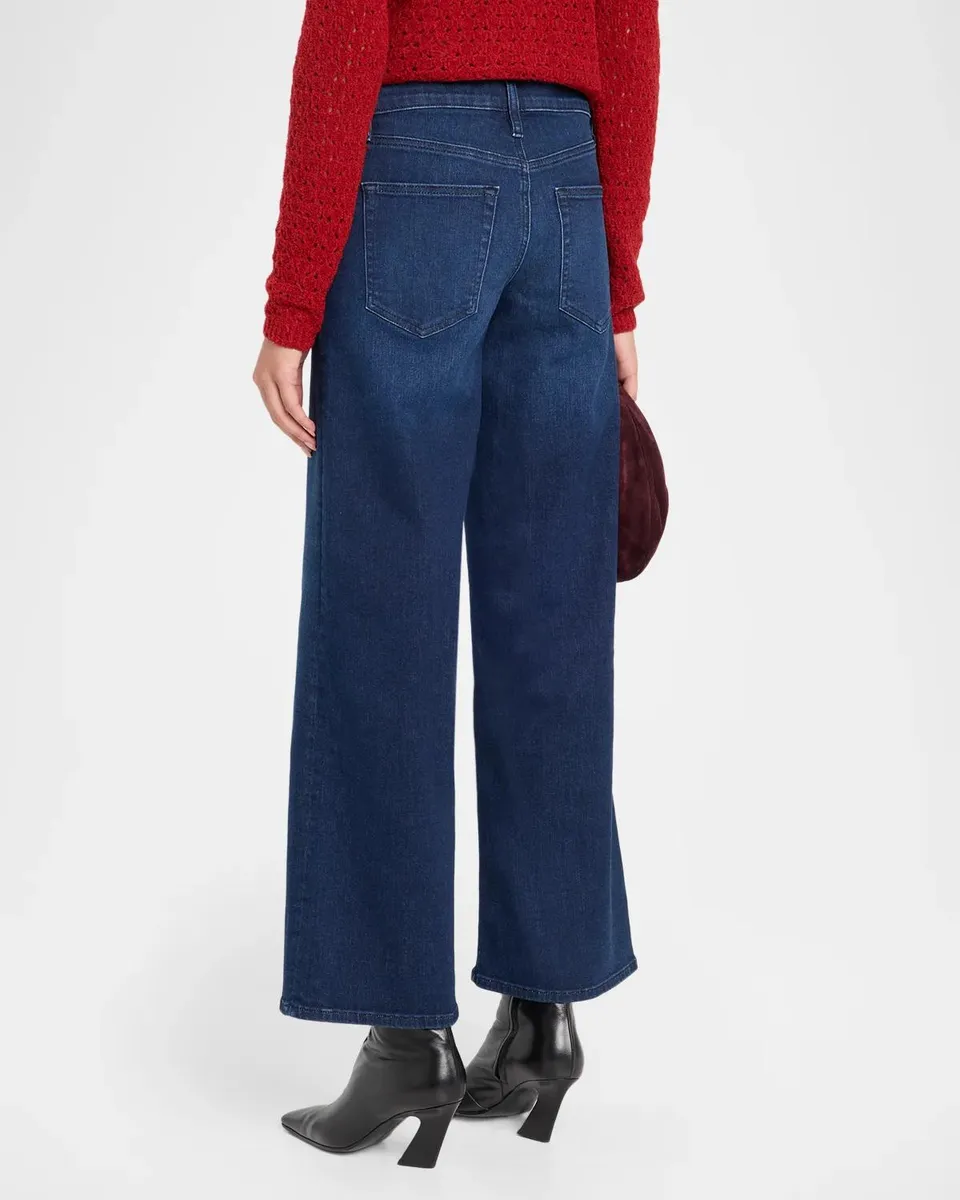 Frame Le Slim Low-Rise Wide-Leg Jeans | Thumbnail 3