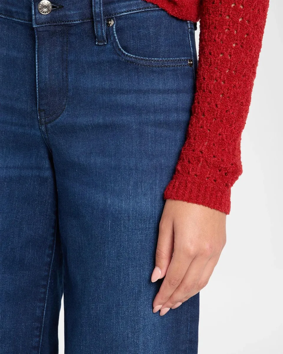 Frame Le Slim Low-Rise Wide-Leg Jeans | Thumbnail 5