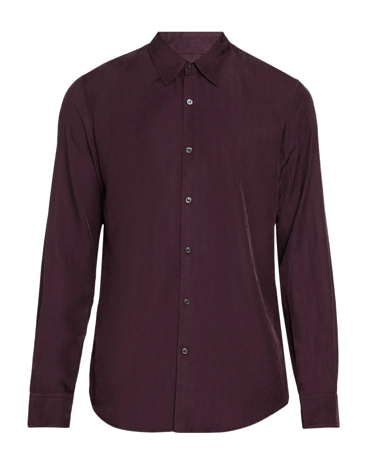Dries Van Noten Men's Point-Collar Viscose & Cotton Dress Shirt