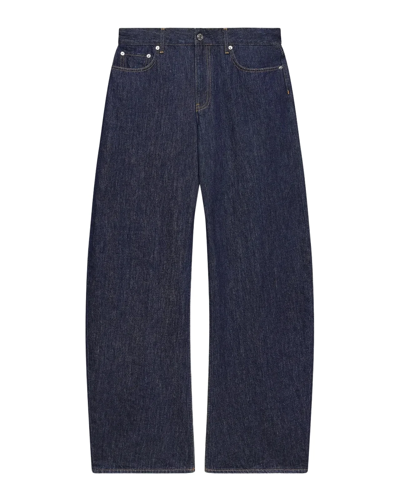 Saddle Cotton Barrel-Leg Jeans Saddle Cotton Barrel-Leg Jeans