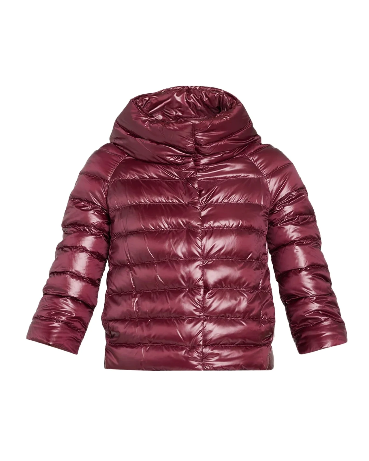 Iconico Piumino Sofia Water-Resistant Nylon Ultralight Puffer Jacket Iconico Piumino Sofia Water-Resistant Nylon Ultralight Puffer Jacket