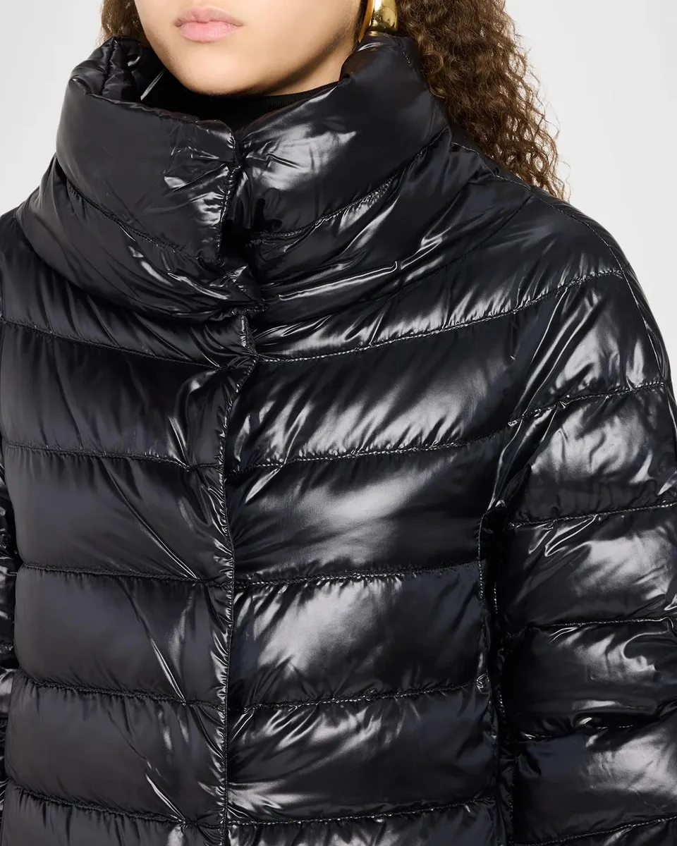 HERNO Iconico Aminta Cocoon Down Puffer Coat | Thumbnail 5