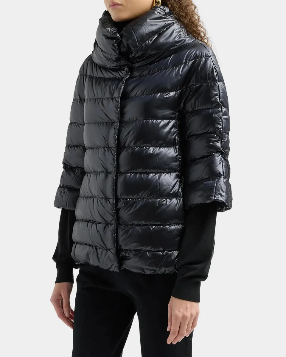 HERNO Iconico Aminta Cocoon Down Puffer Coat | Thumbnail 6