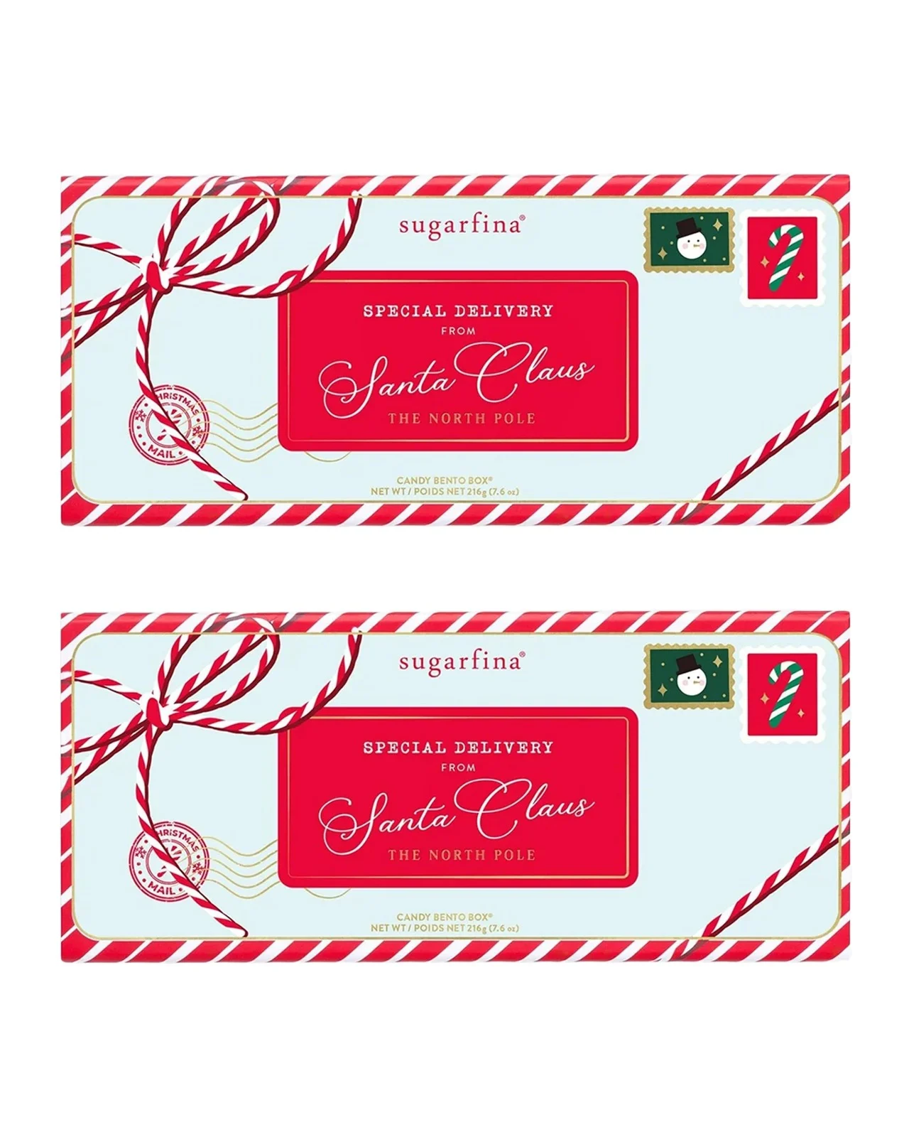 Sugarfina North Pole Special Delivery 3-Piece Bento Box Bundle